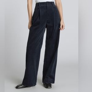 The Corduroy Way-High Drape Pant